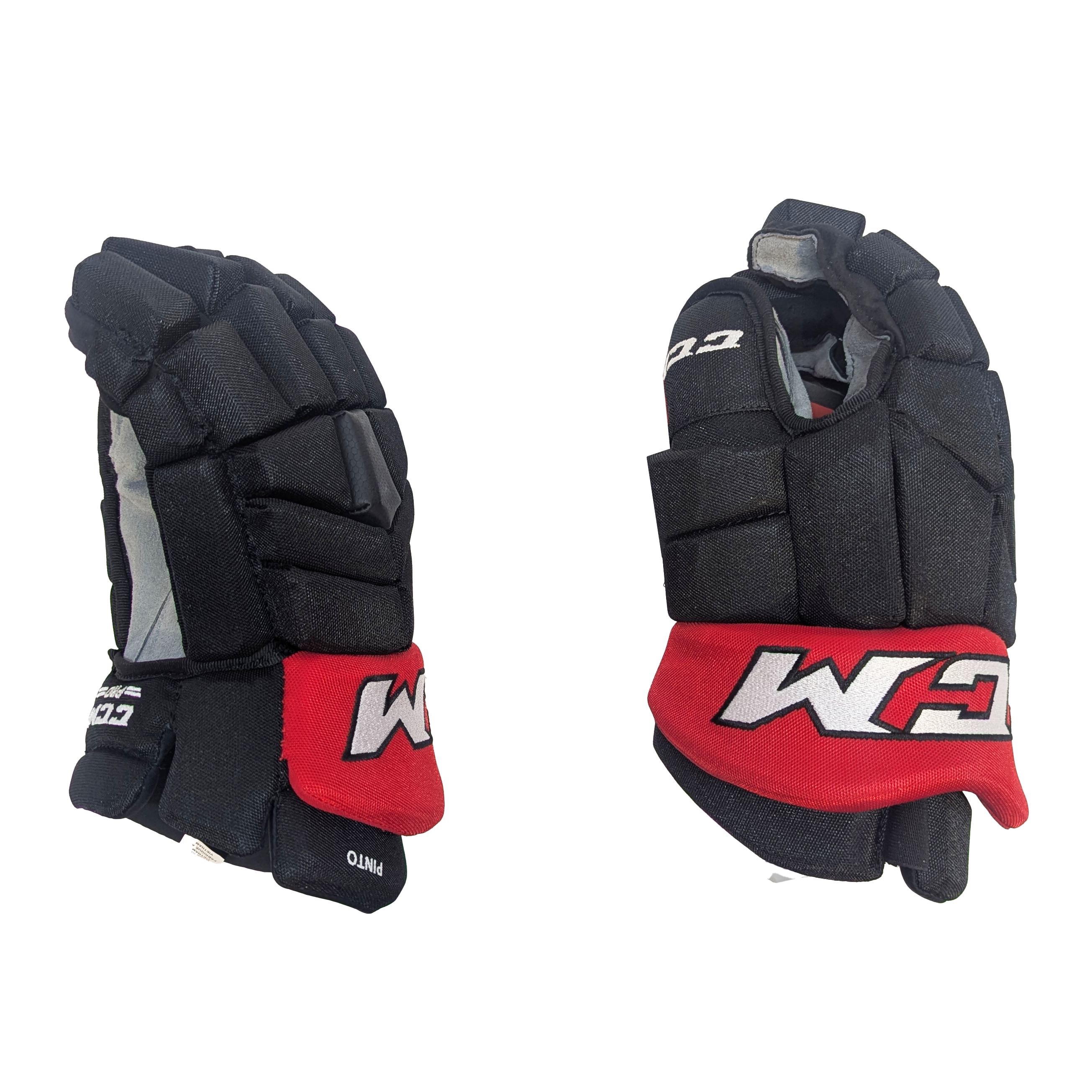 CCM HGTK - NHL Pro Stock Glove - Shane Pinto (Black/Red)
